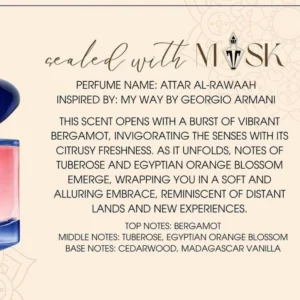 Attar Al Rawaah // My Way Giorgio