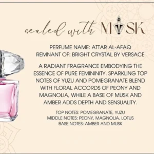 Attar Al Afaq // Versace Bright Crystal