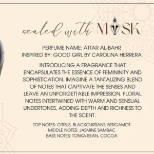 Attar Al Bahr // Carolina Herrera Good