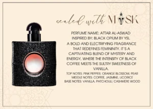 Attar Al Aswad // Black Opium by
