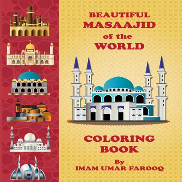 Beautiful masjid of the world Colouring book