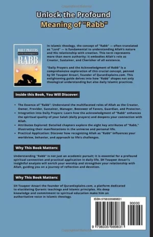 Daily Prayers and The Acknowledgement of Rabb