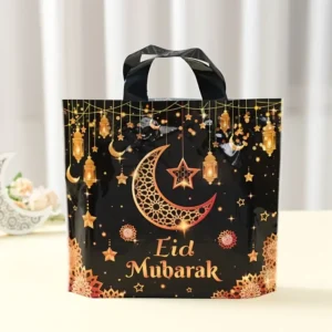 Eid Mubarak (Black & Gold) Gift Bag