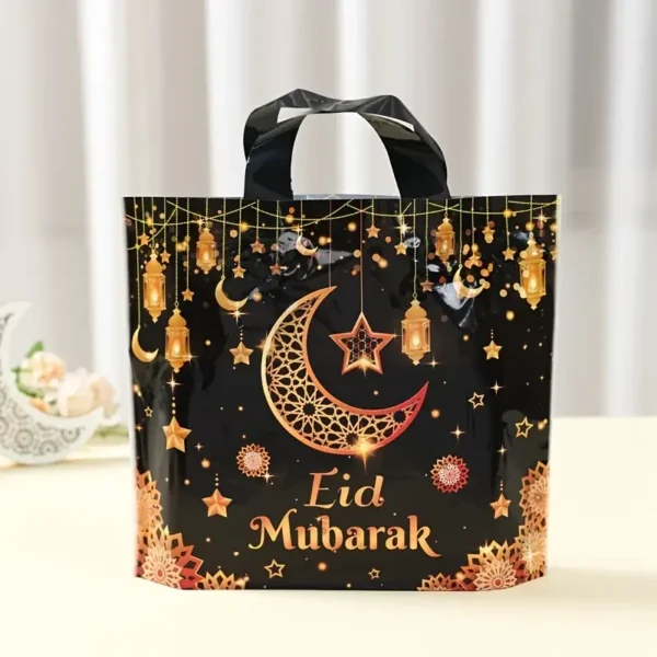 Eid Mubarak (Black & Gold) Gift Bag