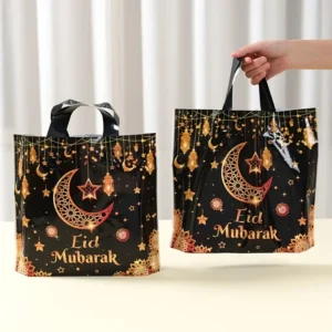 Eid Mubarak (Black & Gold) Gift Bag