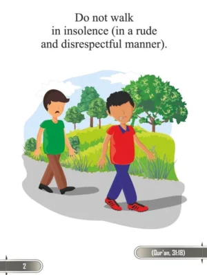 Etiquettes of Walking Islamic Manners Series Book