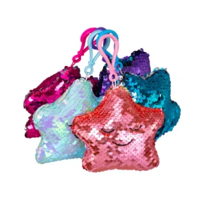 Flippable Sequins My Bathroom Dua Keyring (Desi