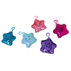Flippable Sequins My Bathroom Dua Keyring (Desi