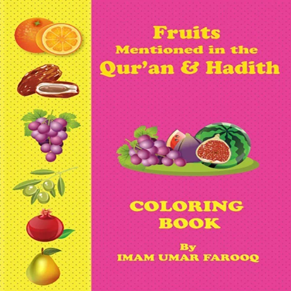 Fruits mentioned in Quran & Hadith Colouring
