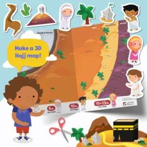 Hajj & Umrah Activity Book (Big Kids)