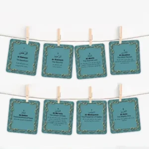 99 Names Flash Cards