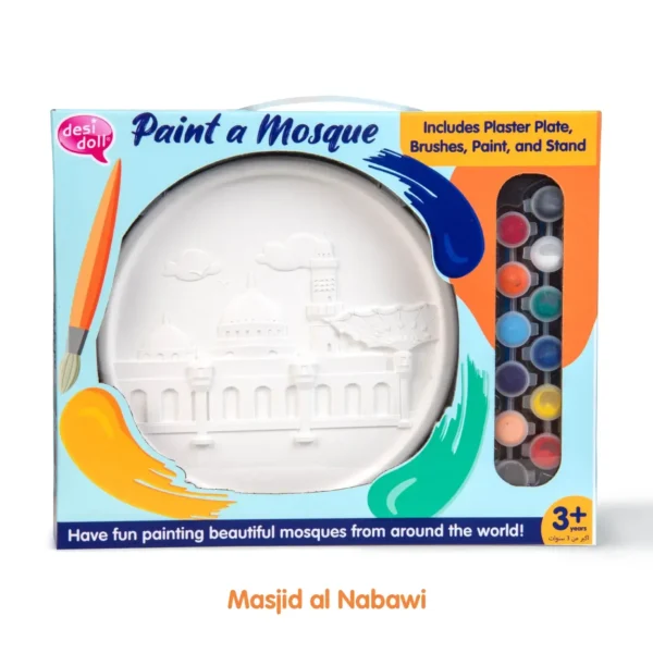 Paint a Mosque Plaster Painting Kit (Masjid