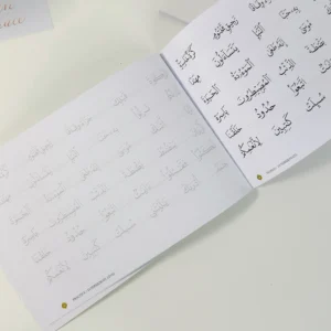 Quran Trace Workbook: Step-by-Step Calligraphic Guide