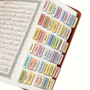 114 Quran Chapter Tabs