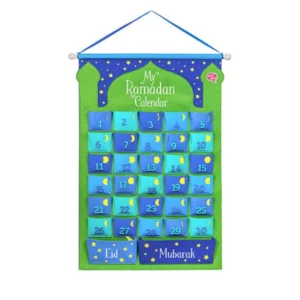 Ramadan Calendar -Blue/Green