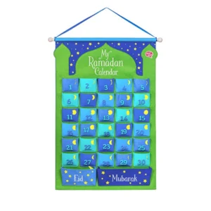 Ramadan Calendar -Blue/Green