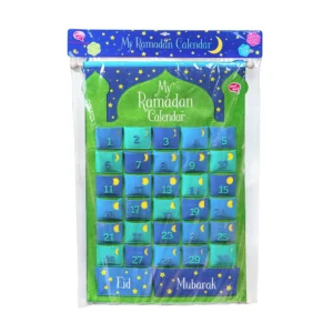Ramadan Calendar -Blue/Green