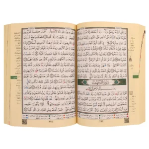 Tajweed Quran divided to 4 parts size: