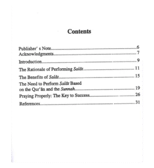 The Rationale & Benefits of Salat (Islamic