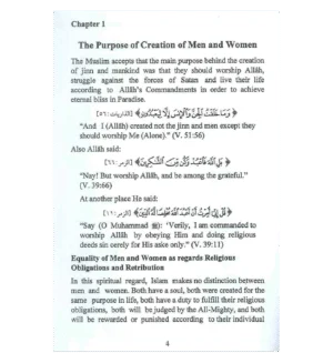 The Rights and Duties of Women in