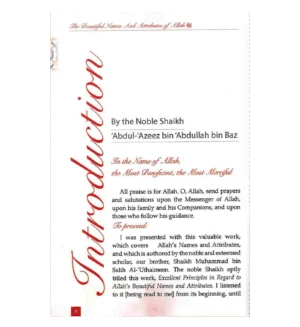 The Beautiful Names & Attributes of Allah