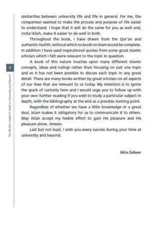 The Muslim Student’s Guide to University and